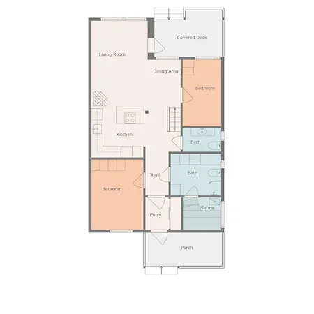 Apartmán Kotokuusi 1 - Luonnon Keskellae, Sisaeltaeae Siivouksen Ja Wifin Ruka